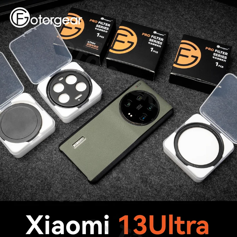 Photography Xiaomi 14 Ultra - مجموعة فلتر حافظة هاتف Fotorgear ،