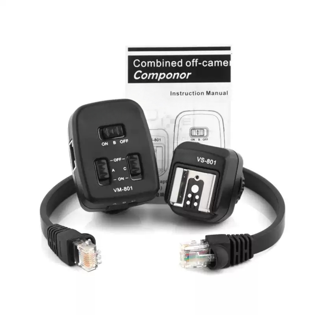 Speedlite Flash External - كابل مزامنة فلاش خارجي عالي السرعة