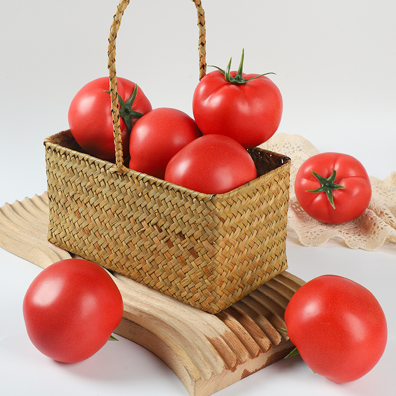 Photography Food - نماذج طماطم حمراء اصطناعية واقعية، فواكه