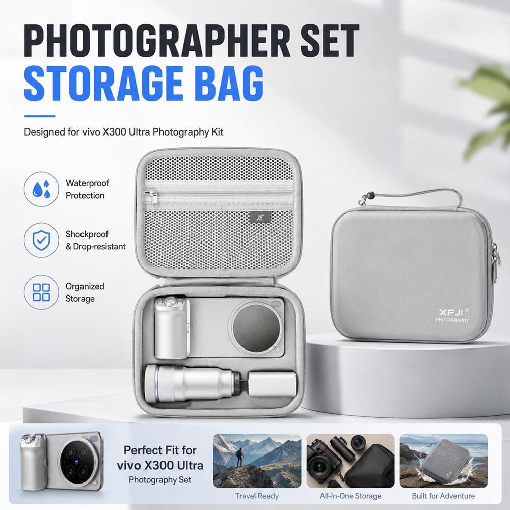 Photography Kit X300 - حقيبة تخزين لمجموعة التصوير الفوتوغرافي Vivo