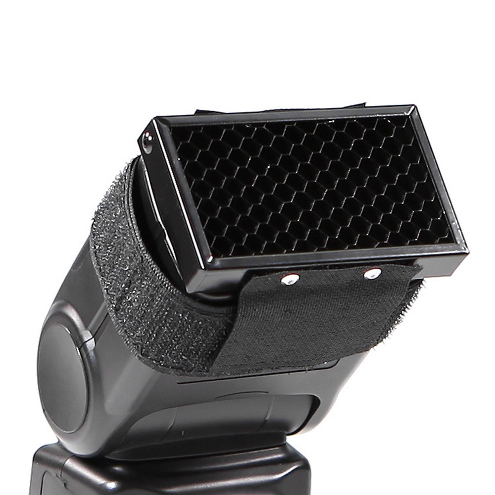 Speedlite Flash External - شبكة العسل العالمي للكاميرا الخارجية فلاش