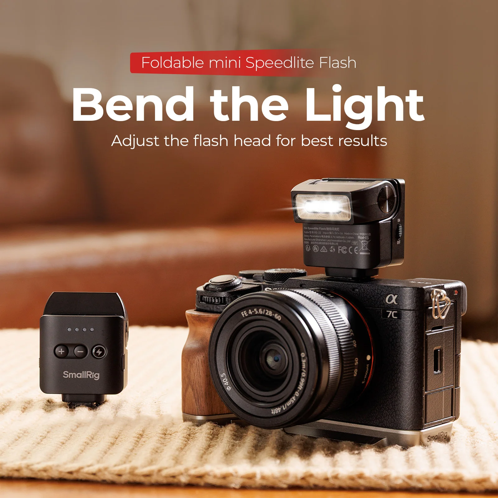 فلاش خارجي صغير SmallRig 5883  - مراجعة Speedlite Flash External وسعره
