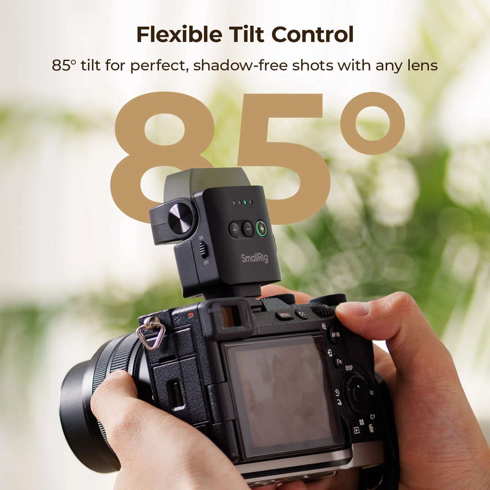 فلاش خارجي صغير SmallRig 5883  - مراجعة Speedlite Flash External وسعره