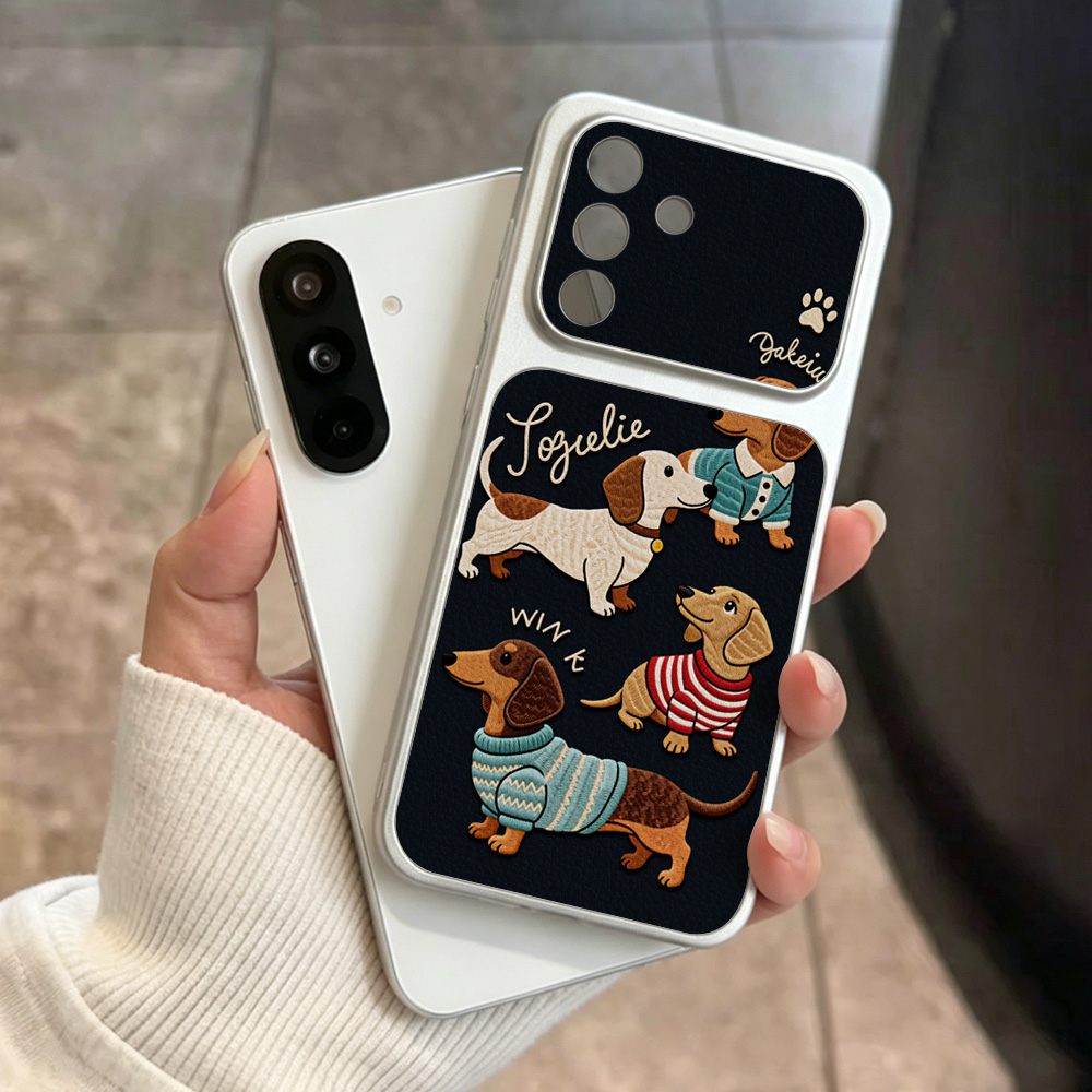 جراب هاتف بتصميم كلب داشهند كر - مراجعة Camera Wrist Strap وسعره