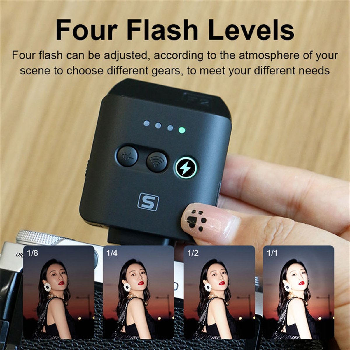 ضوء فلاش كاميرا F2S عالمي احتر - مراجعة Speedlite Flash External وسعره