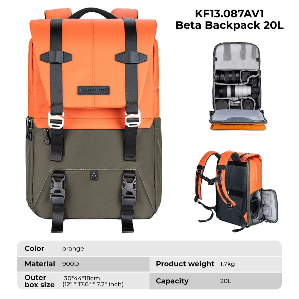 حقيبة ظهر للكاميرا من K&F CONC - مراجعة Camera Rain Cover وسعره