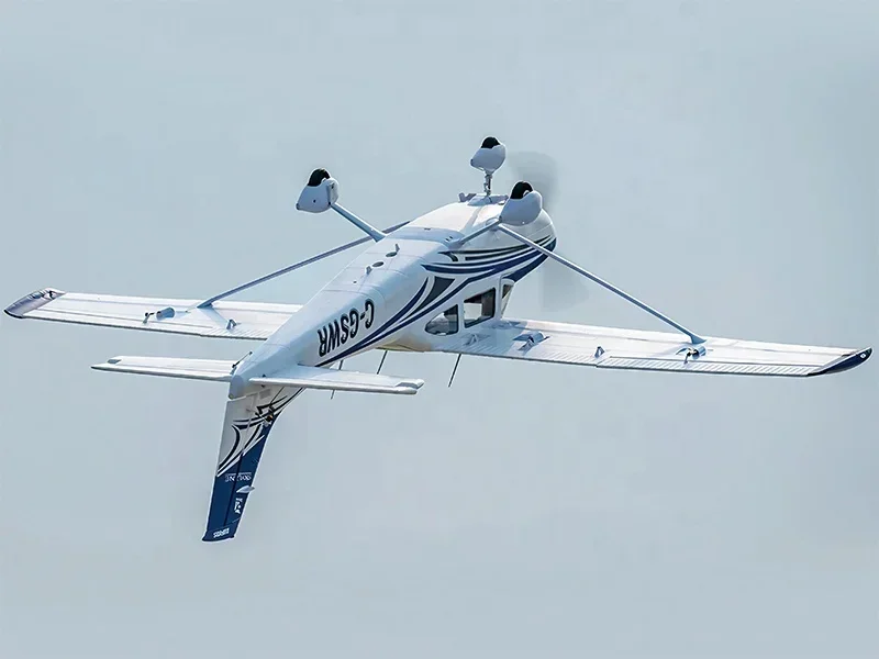 طائرة تدريب FMS Cessna 182 بطو - مراجعة Photography Training وسعره