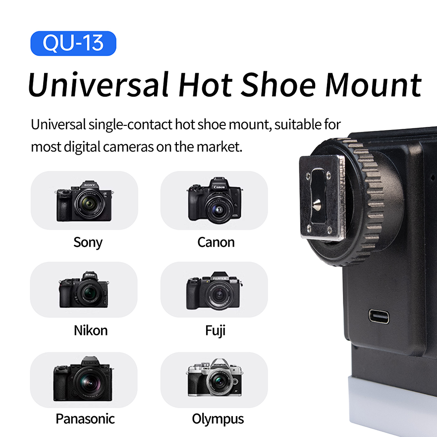LINIM QU13 كاميرا صغيرة فلاش S - مراجعة Speedlite Flash External وسعره