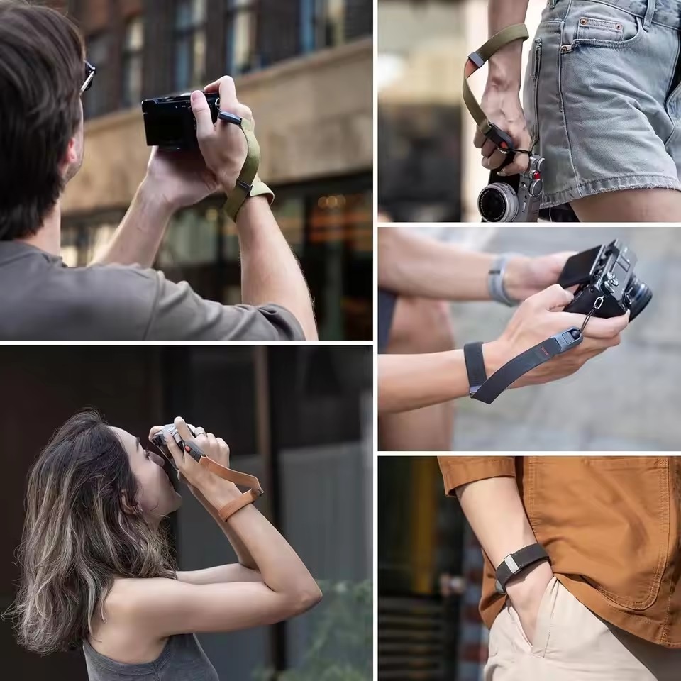 مجموعة موصلات سريعة التحرير (1 - مراجعة Camera Wrist Strap وسعره