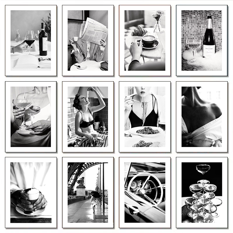 لوحات فنية حديثة فاخرة على الق - مراجعة Photography Black And White وسعره