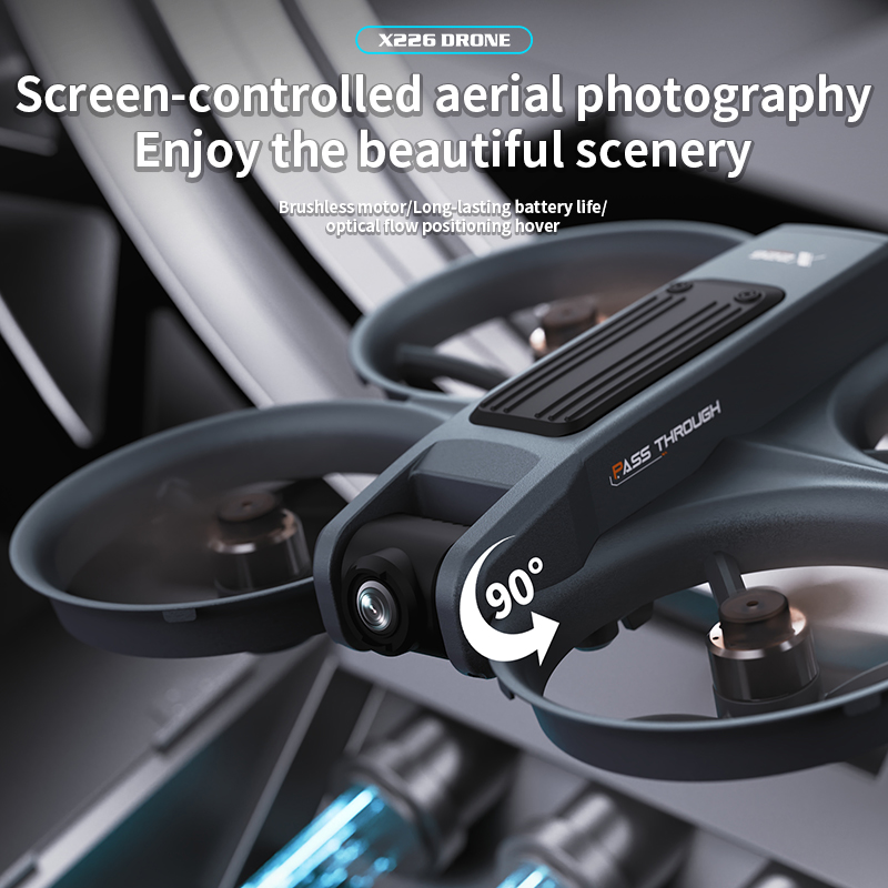 طائرة بدون طيار X226 جديدة مع  - مراجعة Photography Hd وسعره