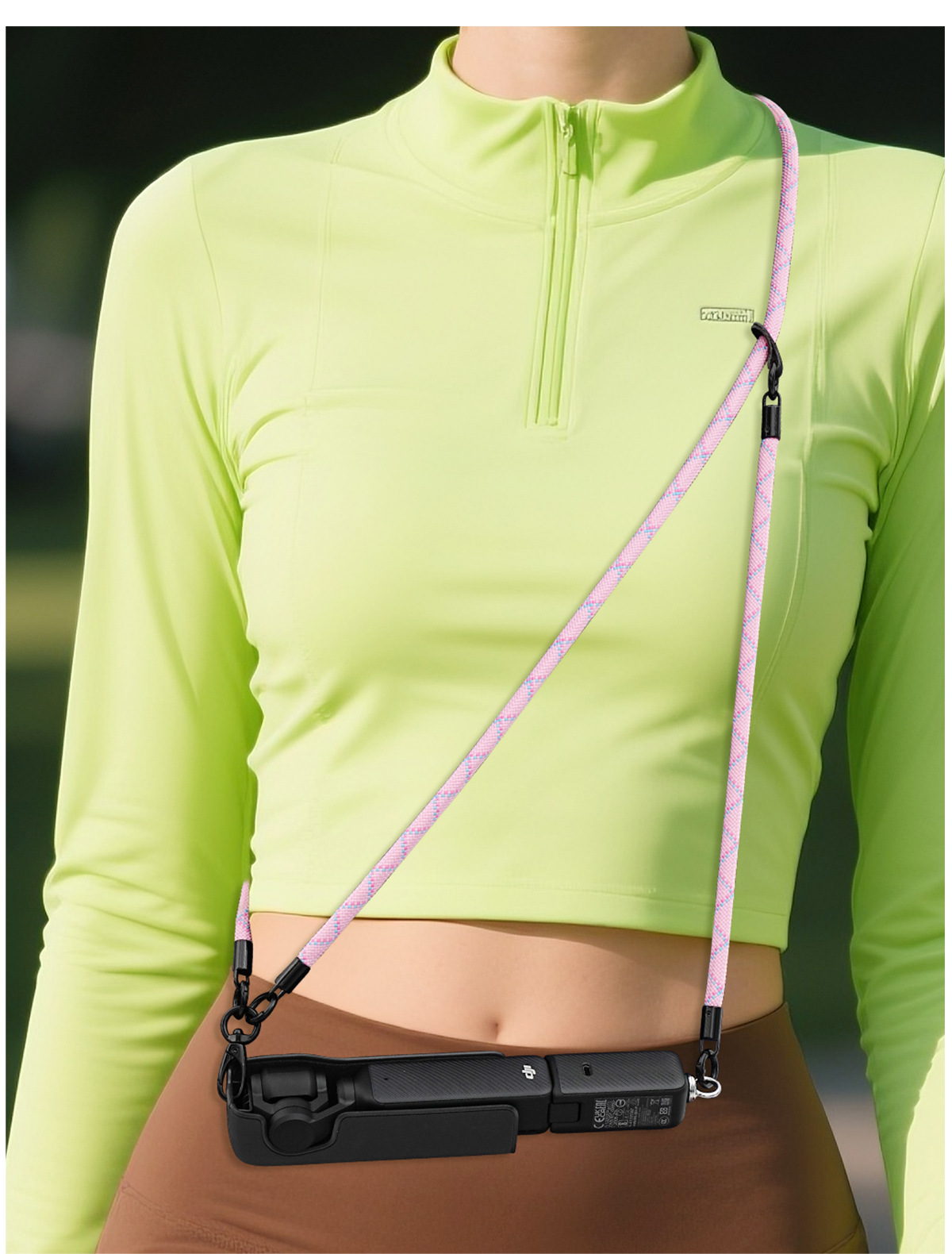 حبل تعليق للرقبة والمعصم مضاد  - مراجعة Camera Wrist Strap وسعره