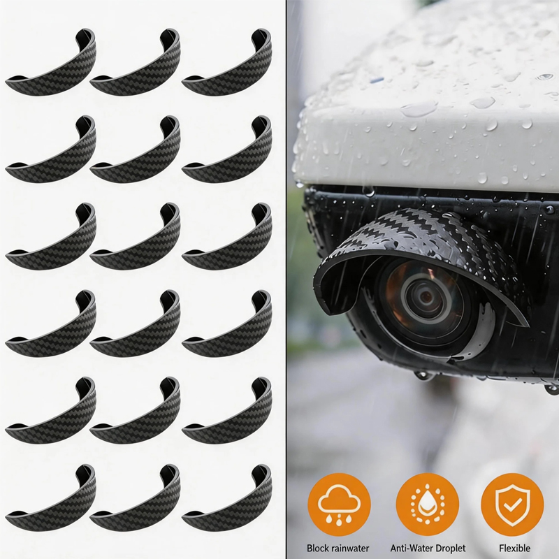 غطاء كاميرا السيارة ذاتي اللصق - مراجعة Camera Rain Cover وسعره