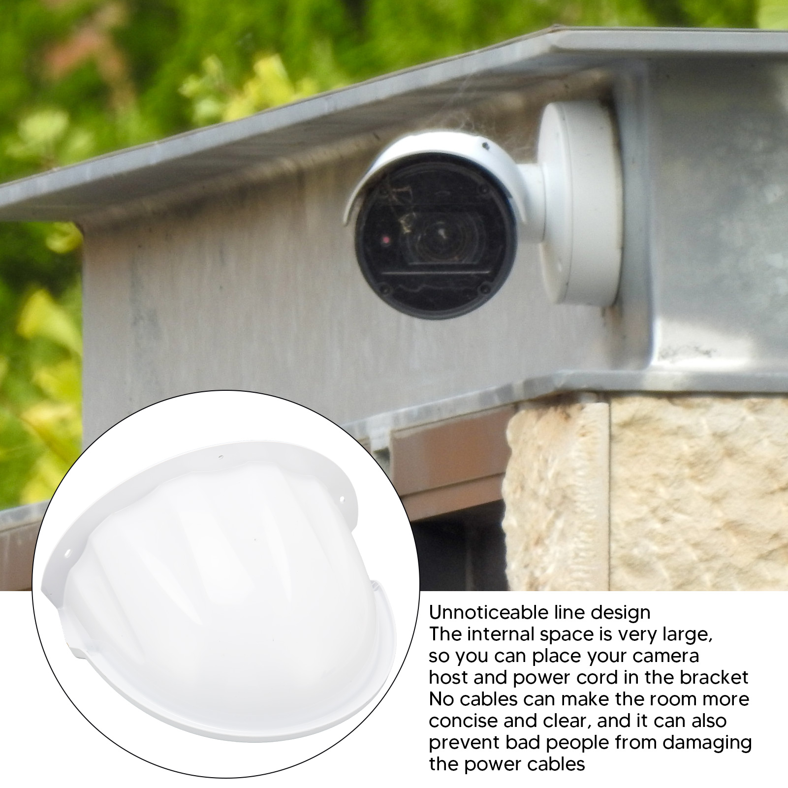 الغطاء الواقي ABS البلاستيك ظل - مراجعة Camera Rain Cover وسعره