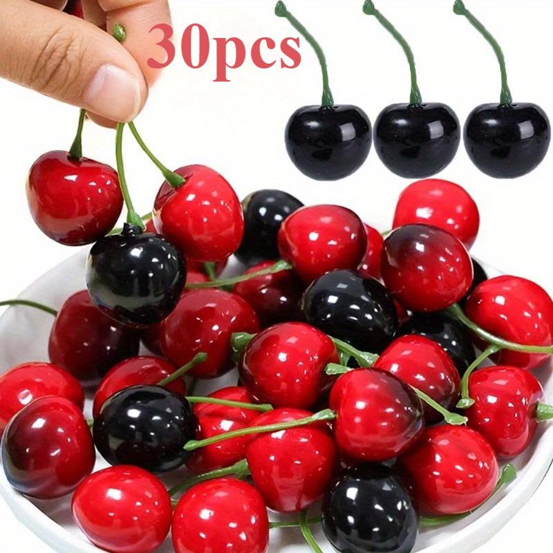 30 قطعة من الكرز الاصطناعي، نم - مراجعة Photography Food وسعره