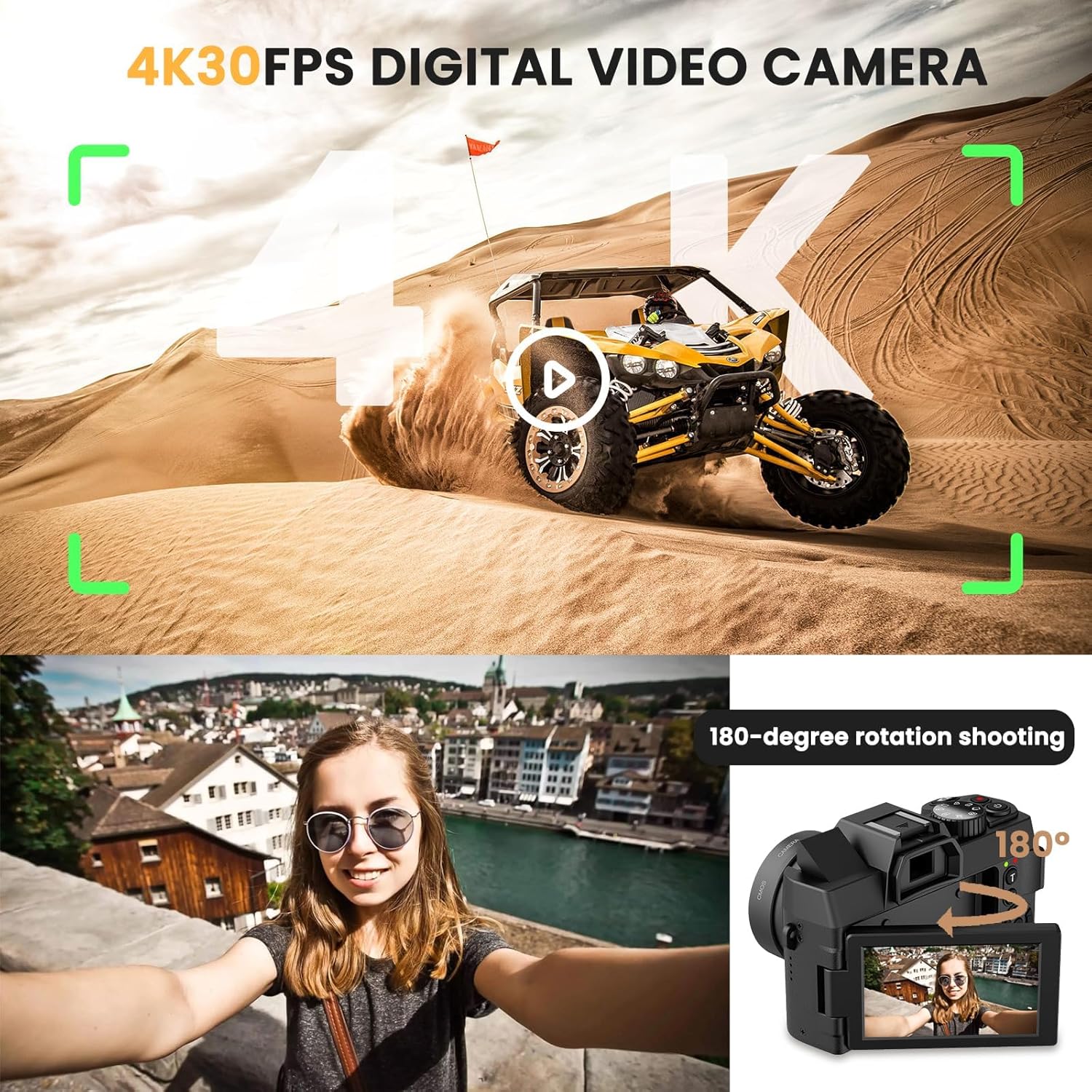 كاميرا رقمية بدقة 48 ميجابكسل  - مراجعة Photography Youtube وسعره