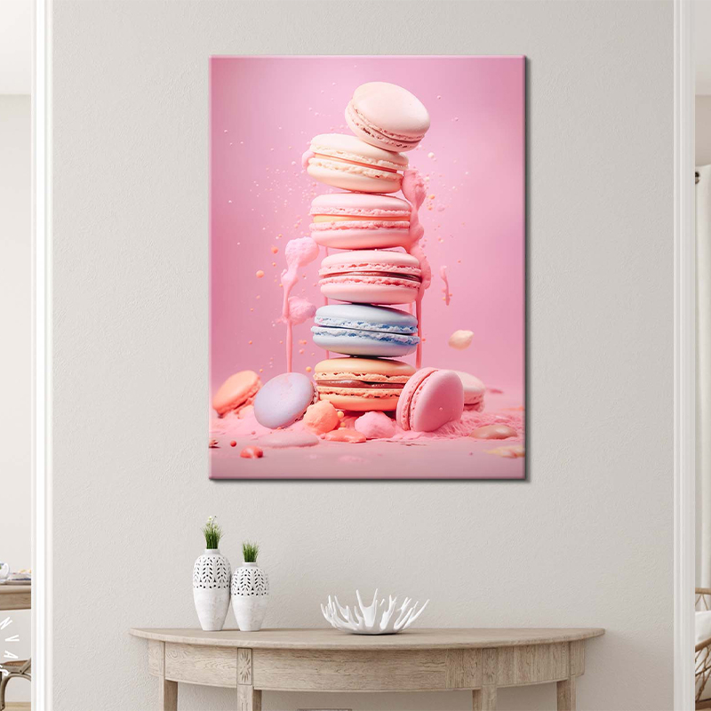 ملصقات وطباعات ماكارون وآيس كر - مراجعة Photography Food وسعره