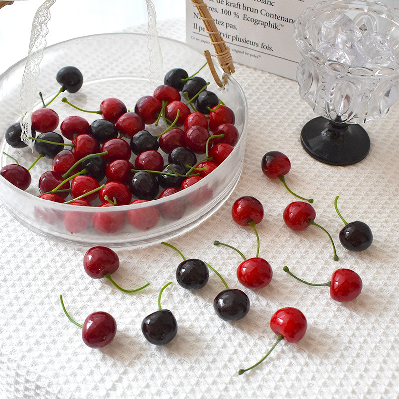 10 قطع من الكرز الاصطناعي، نمو - مراجعة Photography Food وسعره