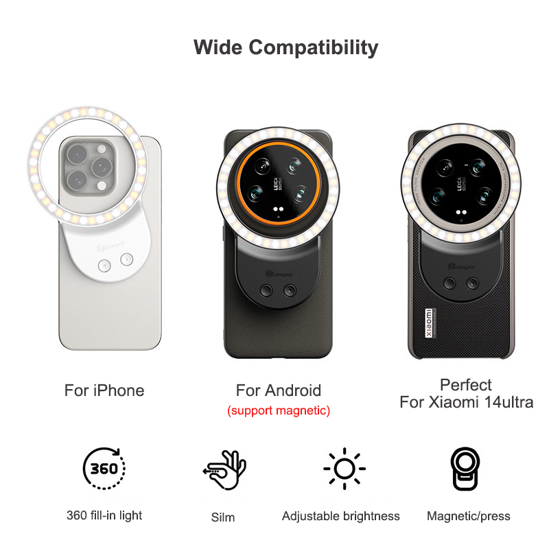 ضوء ملء مغناطيسي من Fotorgear  - مراجعة Photography Xiaomi 14 Ultra وسعره