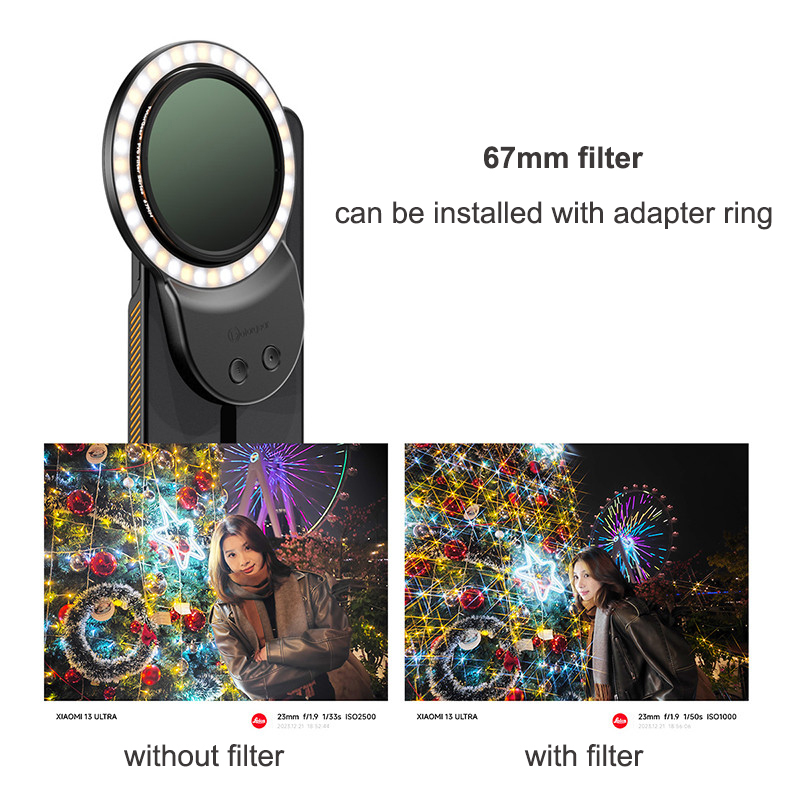 ضوء ملء مغناطيسي من Fotorgear  - مراجعة Photography Xiaomi 14 Ultra وسعره